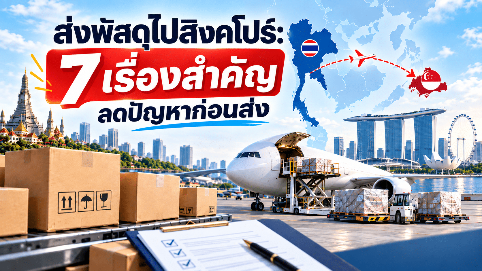 ส่งพัสดุไปสิงคโปร์ กับ KTC Global Logistics