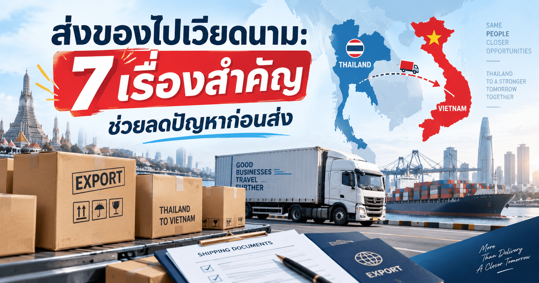 ส่งของไปเวียดนาม กับ KTC Global Logistics